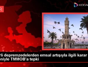 İzmirli depremzedelerden emsal artışıyla ilgili karar nedeniyle TMMOB’a tepki