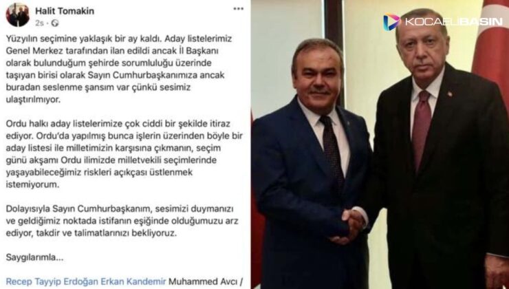 AKP’li başkan sosyal medyadan isyan etti