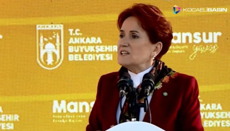 Akşener’den sert sözler: İşin cıvığını çıkardılar