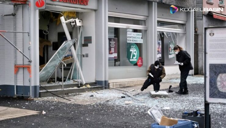 Almanya’da panik: Hırsızların yeni yöntemi ATM’leri patlatmak