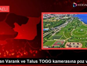 Bakan Varank ve Talus TOGG kamerasına poz verdi