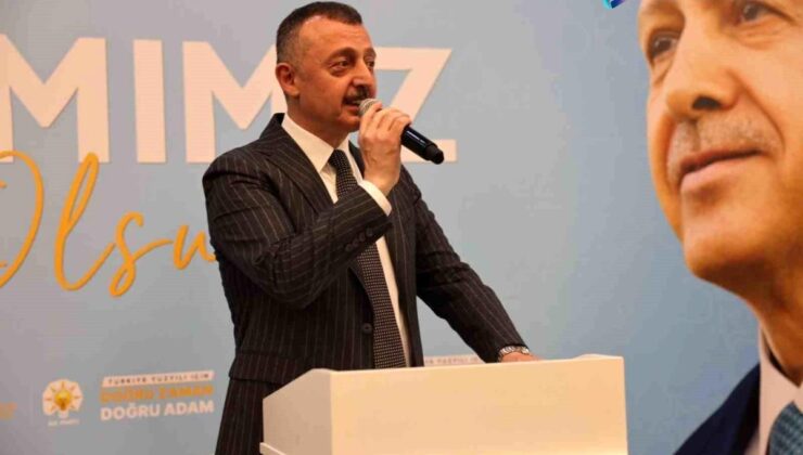 Başkan Büyükakın: "İlk turda yüzde 54 alacağız, Togg’una iddiaya girmeye hazır mısınız"