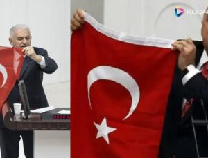 Bayrak aynı ama tepkiler farklı! Erdoğan bu kez ne diyecek?