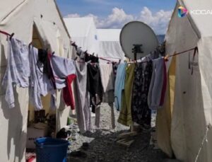 Çadırkentlerde yaşayan depremzedeler güvenlik korkusu yaşıyor