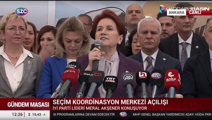 CANLI YAYIN-Akşener Ankara’da konuşuyor