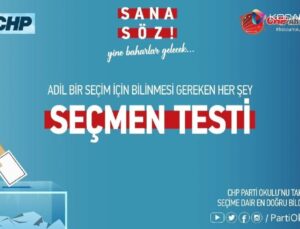 CHP’den 11 soruluk seçmen testi