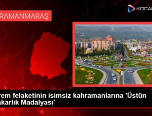 Deprem felaketinin isimsiz kahramanlarına ‘Üstün Fedakarlık Madalyası’