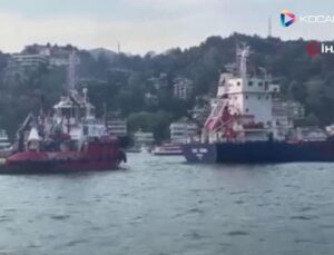 İstanbul Boğazı’nda gemi arızası: Trafik geçici olarak kapatıldı