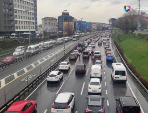 İstanbul’da trafik felç