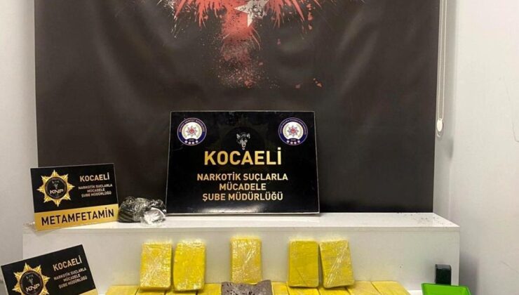 Kocaeli’de 30 kilo eroin ele geçirildi