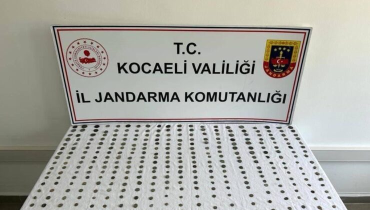 Kocaeli’de 505 tarihi eser ele geçirildi