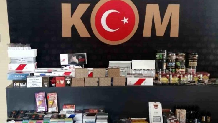 Kocaeli’de 7 bin 200 içi dolu makaron ele geçirildi