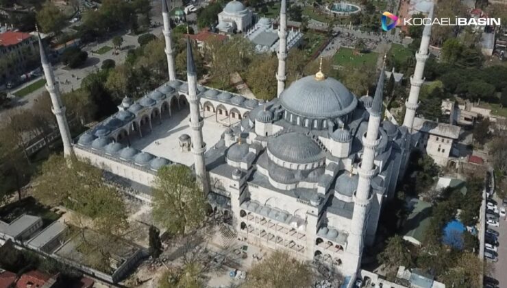 Sultanahmet Camii’nde 5 yıl süren restorasyonda sona gelindi 