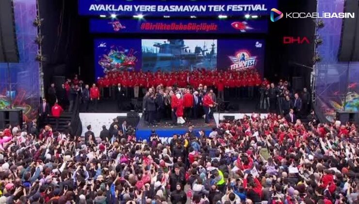 TEKNOFEST’TEN CANLI BAĞLANTI İLE KAHRAMANMARAŞ’A YENİ KONUTLARIN TEMELİ ATILDI