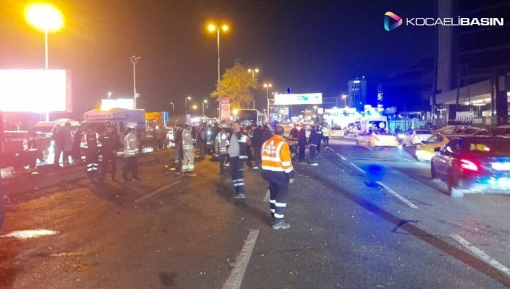 Zincirlikuyu’da trafiği savaş alanına çevirdi: 8 yaralı