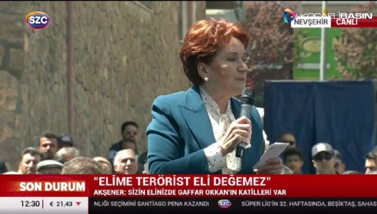 Akşener’den Erdoğan’a “tür” tepkisi