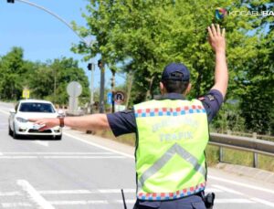 Bir ay içinde 717 araç trafikten men edildi