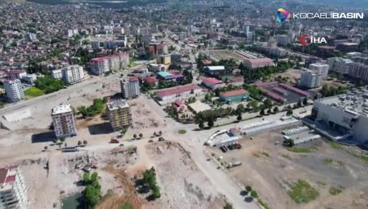 Depremden 3 ay sonra Kahramanmaraş havadan görüntülendi