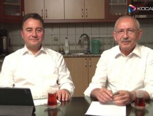 Kılıçdaroğlu ve Babacan’dan mutfakta video: Şampiyonlar Ligi hazır