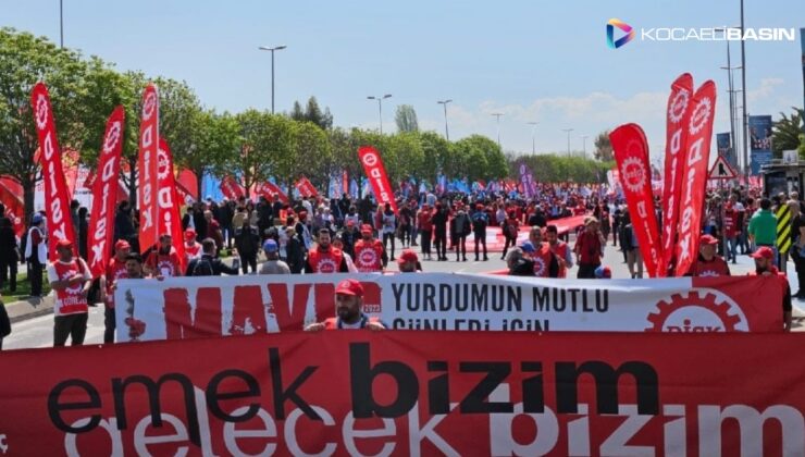 Maltepe’de işçilerin 1 Mayıs yürüyüşü başladı