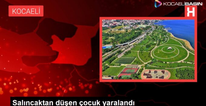 Salıncaktan düşen çocuk yaralandı