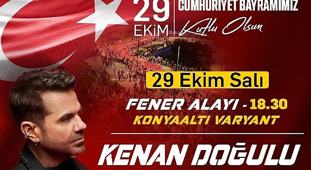 Antalya Büyükşehir Belediyesi’nden Cumhuriyet Bayramı konseri