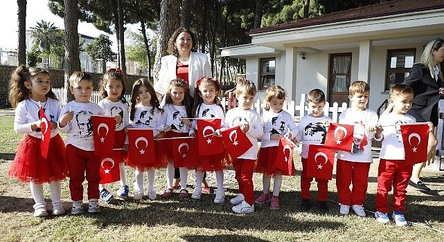 Aydın Büyükşehir Belediyesi Çocuk Gelişim Merkezleri’ni 29 Ekim Coşkusu Sardı