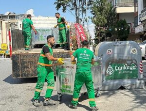 Çankaya Belediyesi “Tertemiz Çankaya” için çalışıyor.