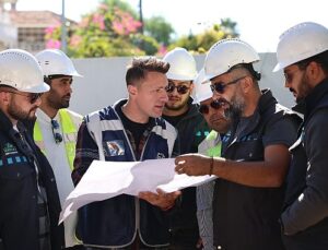 Çeşme’de doğal gaz çalışmalarında ilk kazma vuruldu!