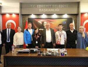 Edremit Belediyesi sporcuları Türkiye şampiyonu oldu