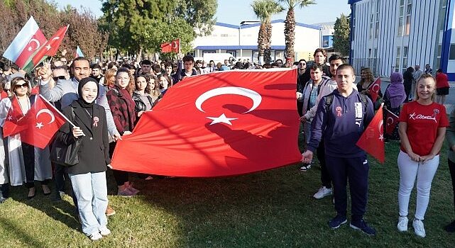 Ege Üniversitesinde, Cumhuriyet Bayramı coşkuyla kutlandı