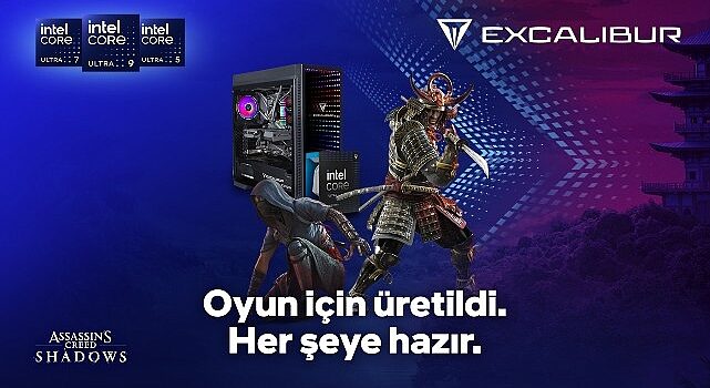 Intel’in En Yeni ve Güçlü İşlemcisiyle Yenilenen Excalibur E750 Düşük Enerji Tüketimiyle Üstün Performans Sağlıyor