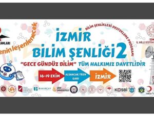 İzmir’de Bilim ve Teknoloji Rüzgârı: TÜBİTAK 4007 Bilim Şenliği-2 Gece-Gündüz Bilim Başlıyor.