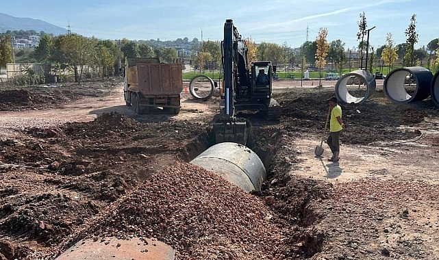 Seymen Millet Bahçesi’nde otopark çalışması başladı