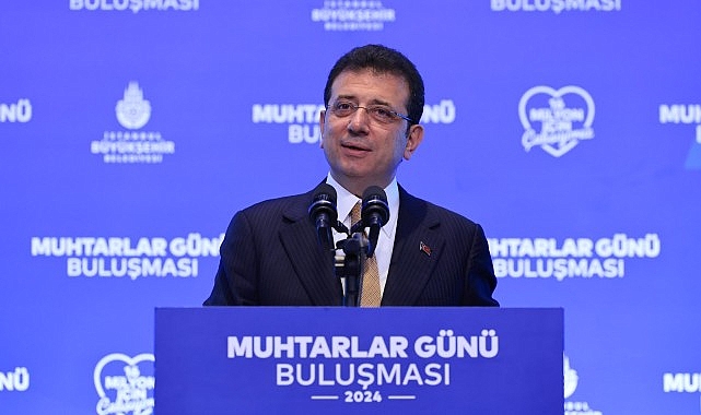 TBB ve İBB Başkanı Ekrem İmamoğlu, ‘19 Ekim Muhtarlar Günü’ buluşmasında konuştu