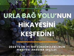 Urla Bağ Yolu “En İyi 100 Sürdürülebilir Destinasyon Hikâyesi” listesine seçildi