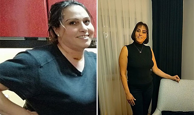 Anne Şehir ile 11 ayda 17 kilo verdi;  Eşinin 20 yıl önce aldığı montu yeniden giydi