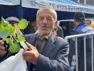 Başkan Çerçioğlu Koçarlılı Vatandaşları Ata Tohumu Fideleriyle Buluşturdu