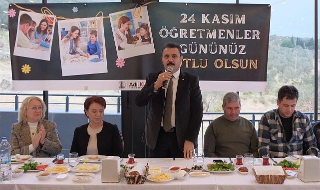 Başkan Kırgöz, öğretmenler ile kahvaltıda buluştu