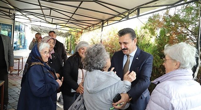 Başkan Kırgöz Salihler Mahallesi’nde vatandaşlarla buluştu