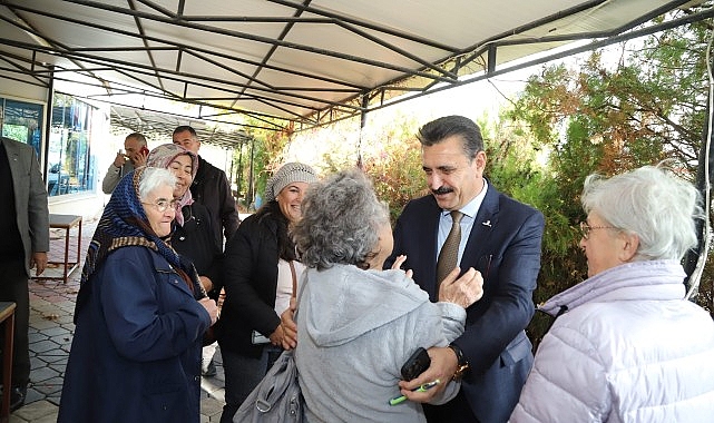 Başkan Kırgöz Salihler Mahallesi’nde vatandaşlarla buluştu