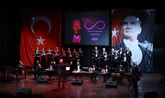 Büyük Önder Atatürk, sevdiği şarkılarla ‘HASRET’le anıldı