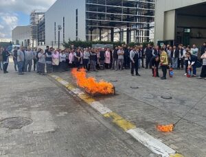 Büyükşehir İtfaiye eğitimlerde hız kesmiyor