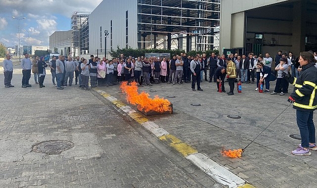 Büyükşehir İtfaiye eğitimlerde hız kesmiyor