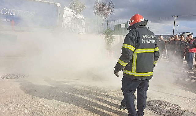 Büyükşehir İtfaiyesi’nde eğitimler tam gaz