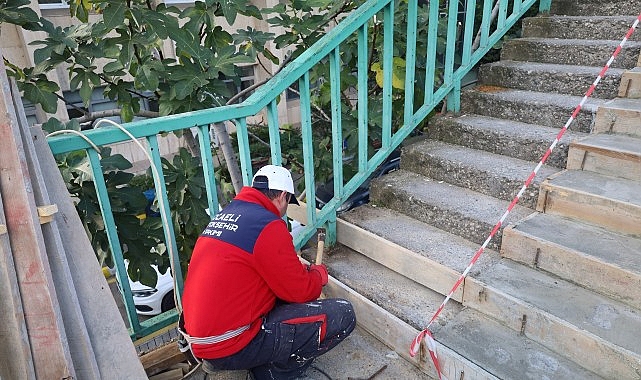 Büyükşehir’den Kuruçeşme SGK üst geçidine tadilat