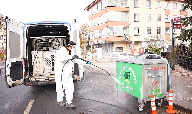 Çankaya’da sonbahar temizliği