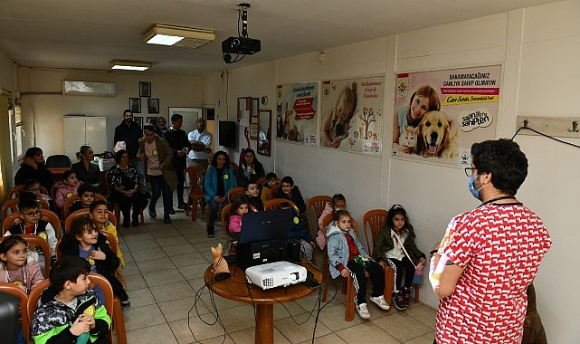 Çiğli Belediyesi’nden Miniklere Hayvan Sevgisi Semineri