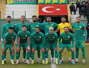 Edremitspor, lideri evinde 1-0 mağlup etti