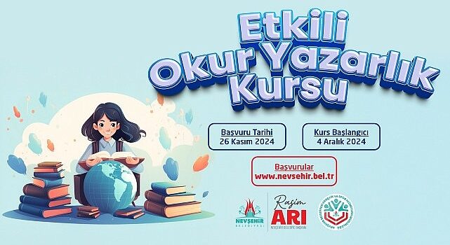 Etkili Okur Yazarlık Kursumuz Başlıyor